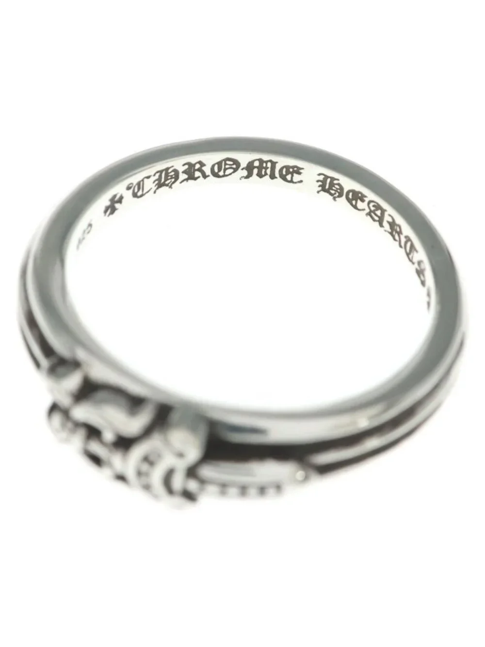 Chrome Hearts Baby Classic Dagger Ring Silver
